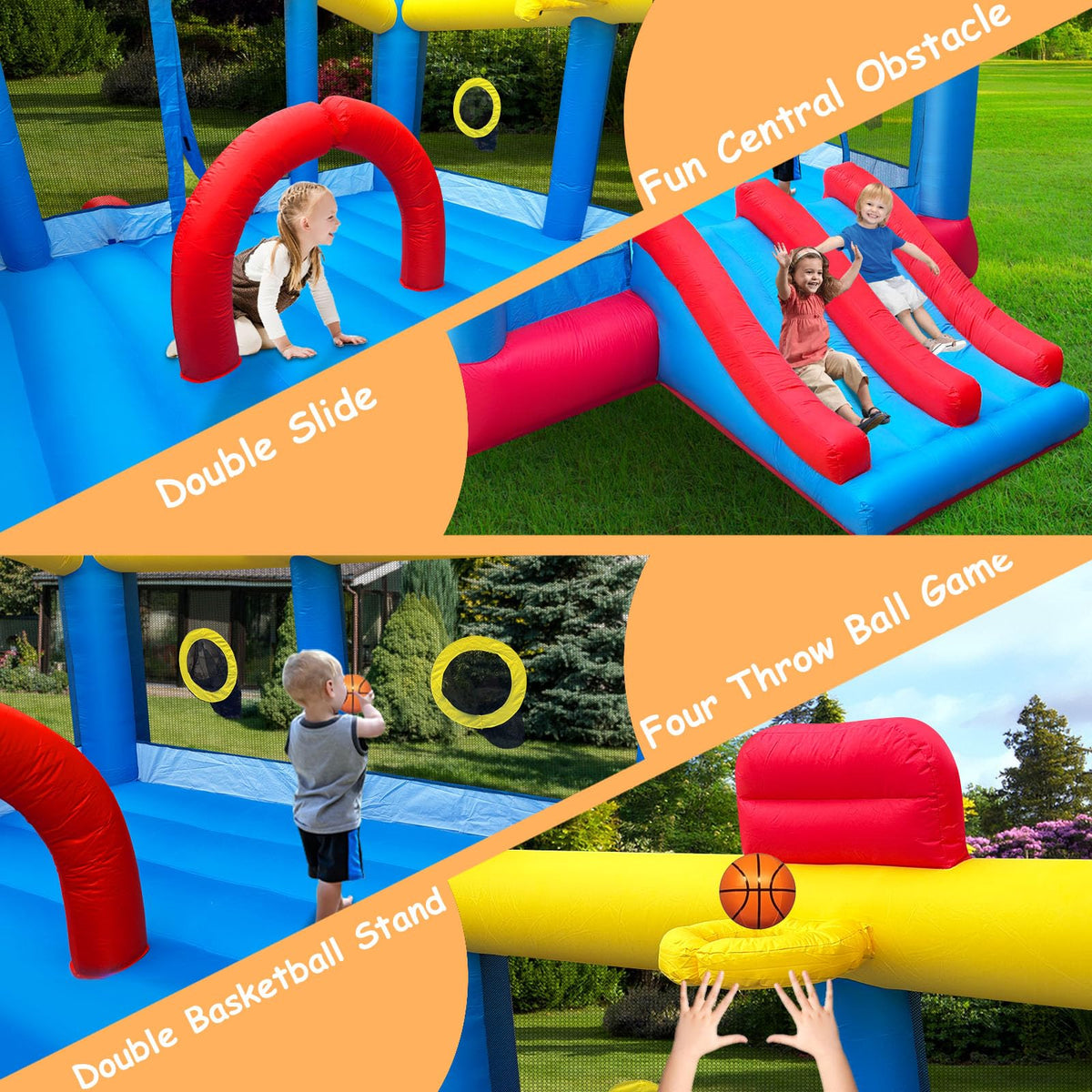Rolonal fun central obstacle course sparks imaginative play