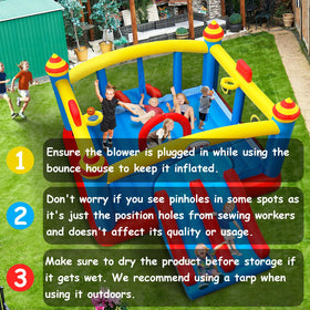 Rolonal six-kid capacity bounce castle designed for group gatherings