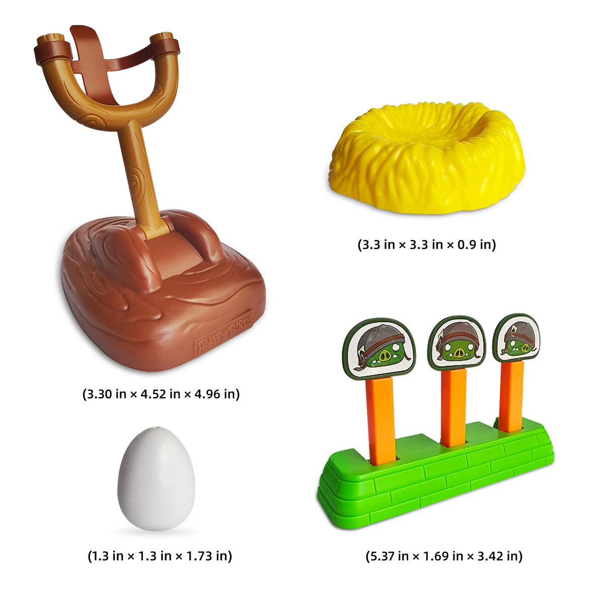 ROLOSO Angry Birds building bricks detail emphasizes bright colors and precise figure design.