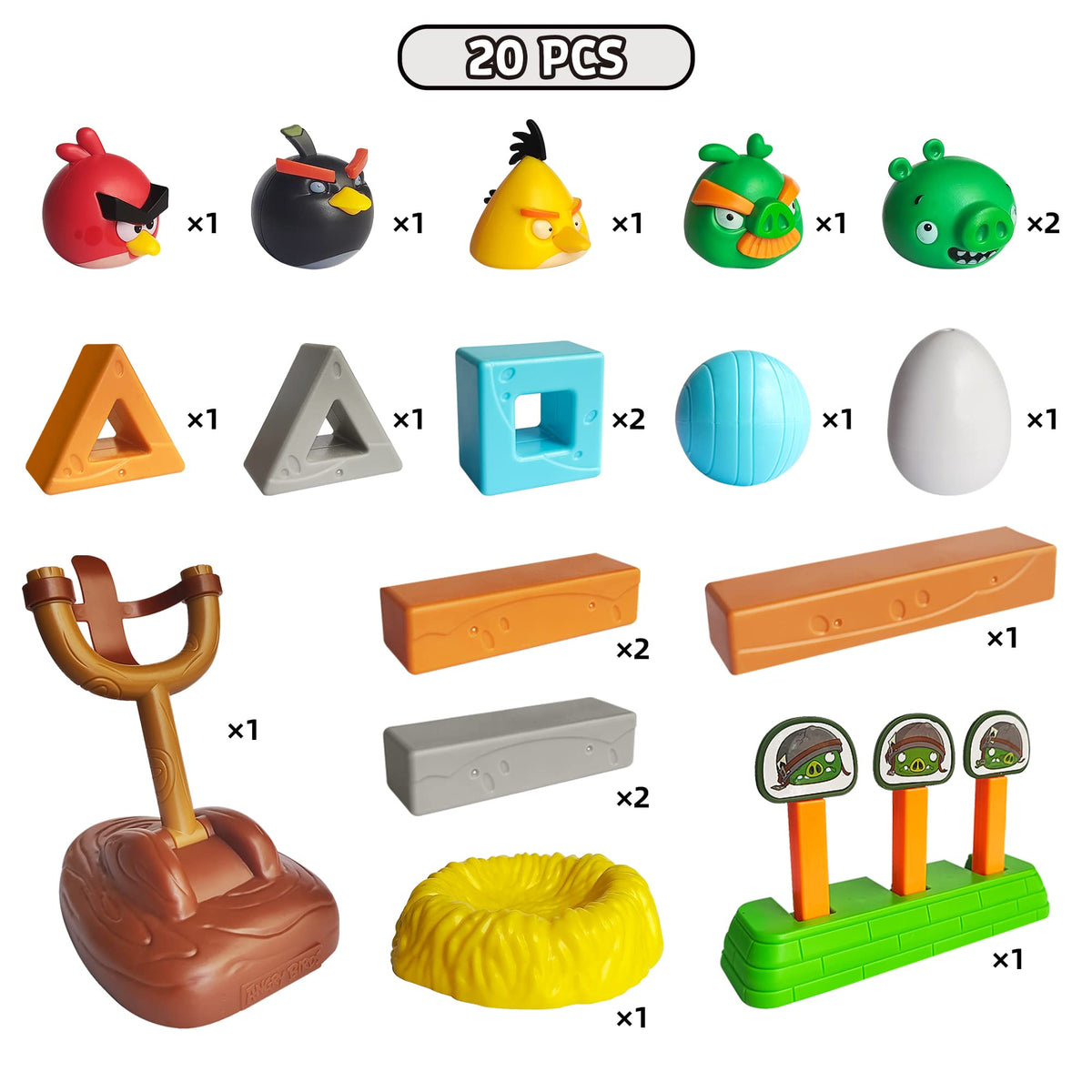 ROLOSO Angry Birds catapult action demonstrates interactive launch play and fine motor practice.