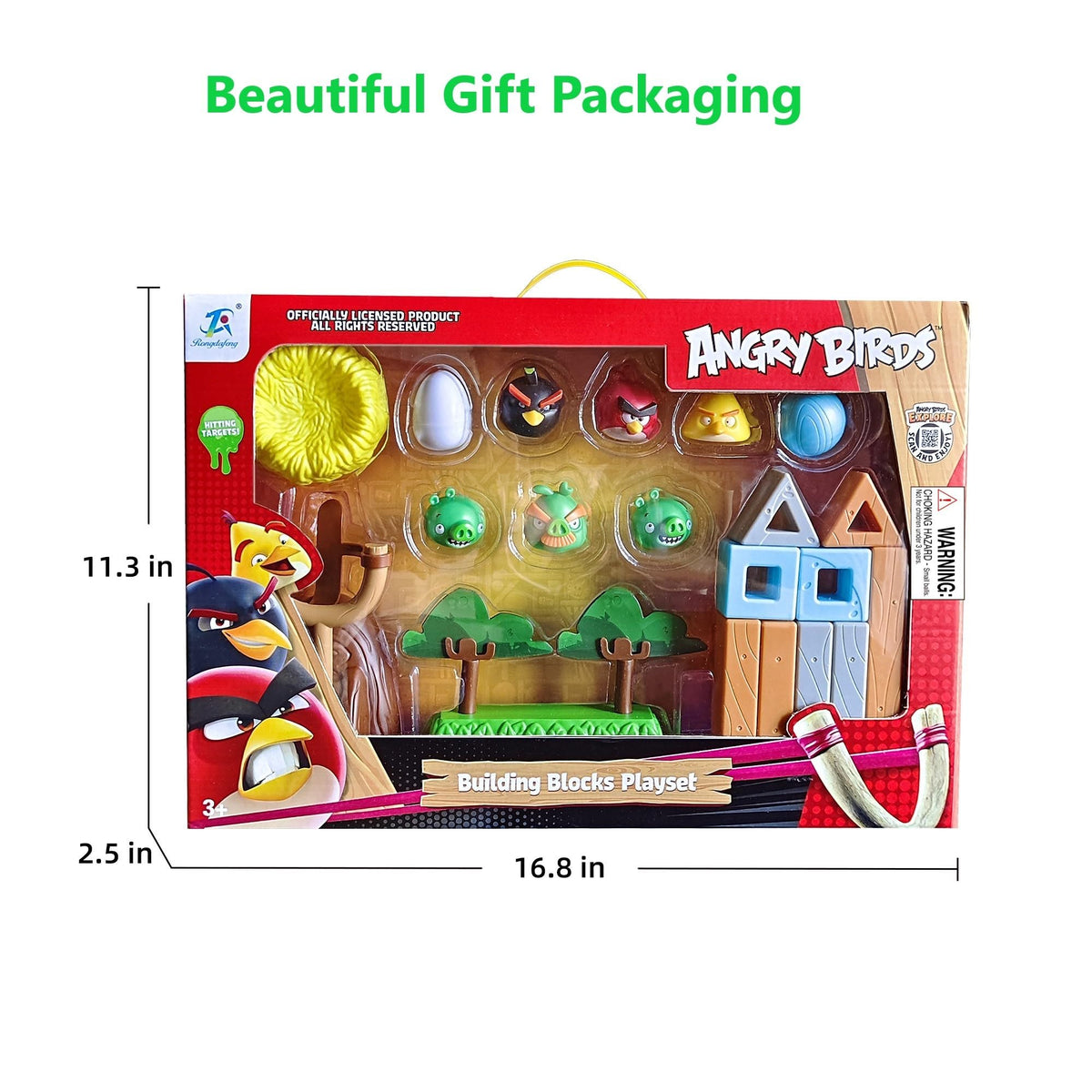 ROLOSO Angry Birds play scene promotes screen-free entertainment and family time.
