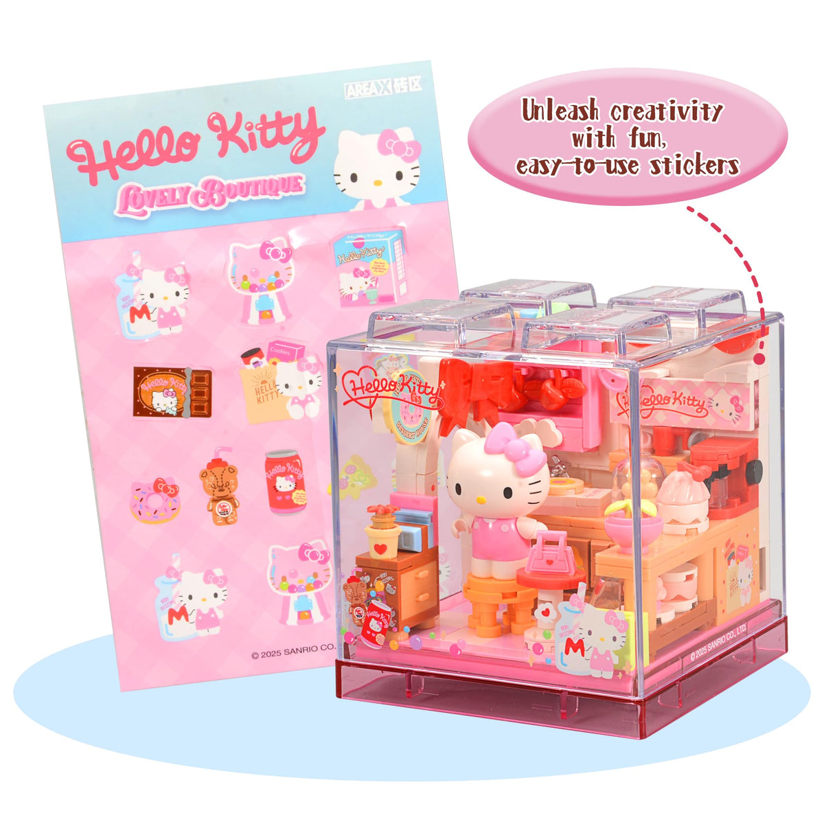 ROLOSO Cute Building Bricks built with safe ABS plastic for durable play.