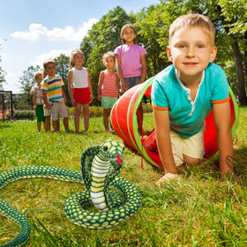 Romart decorative snake plush adds a focal point to any space