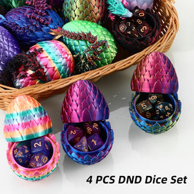 Romcpus dice set displayed in a gift-ready box for gifting.