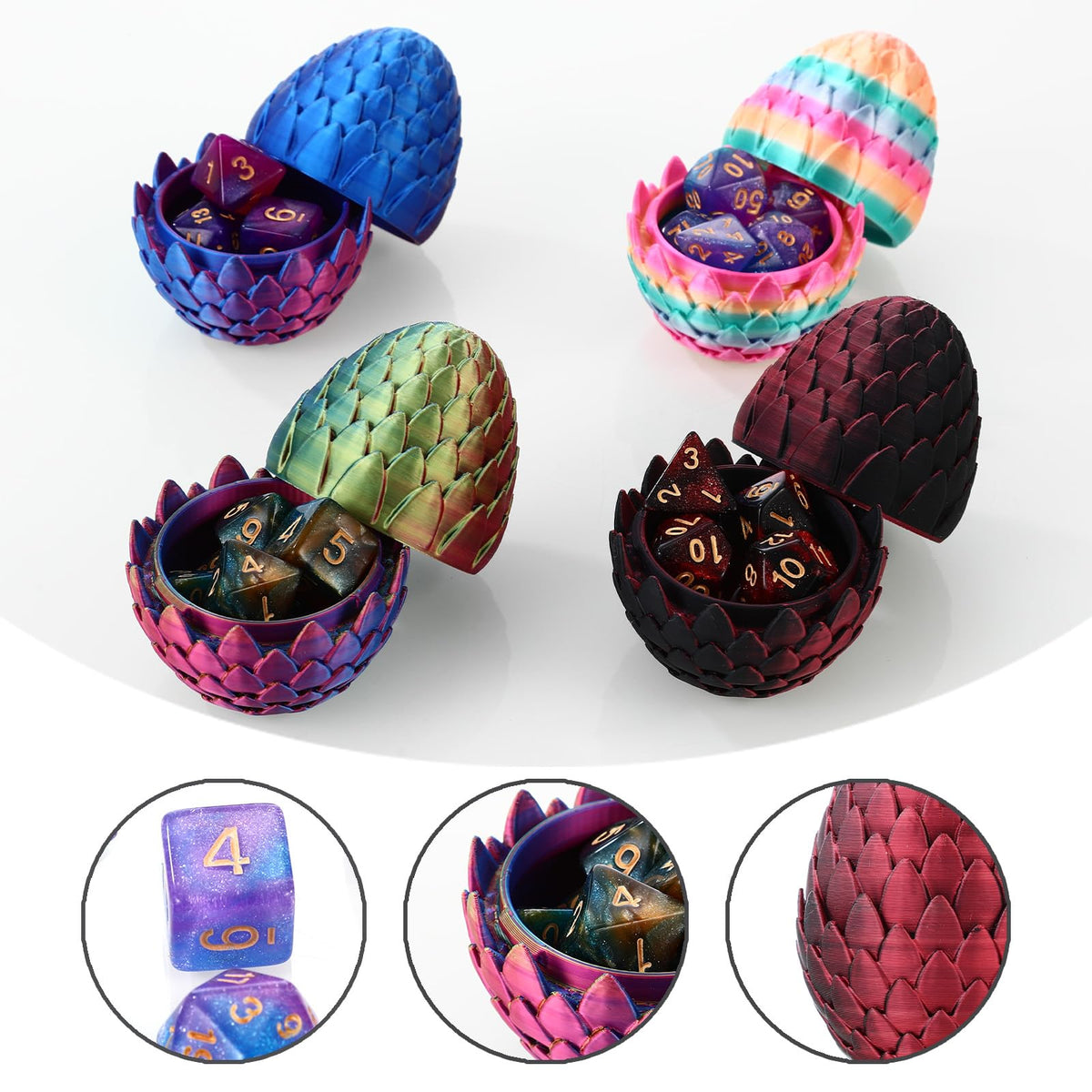 Romcpus exquisitely packaged dragon eggs make a magical gift.