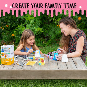 ROMI'S WAY paints bring bright color and creativity to kids' projects