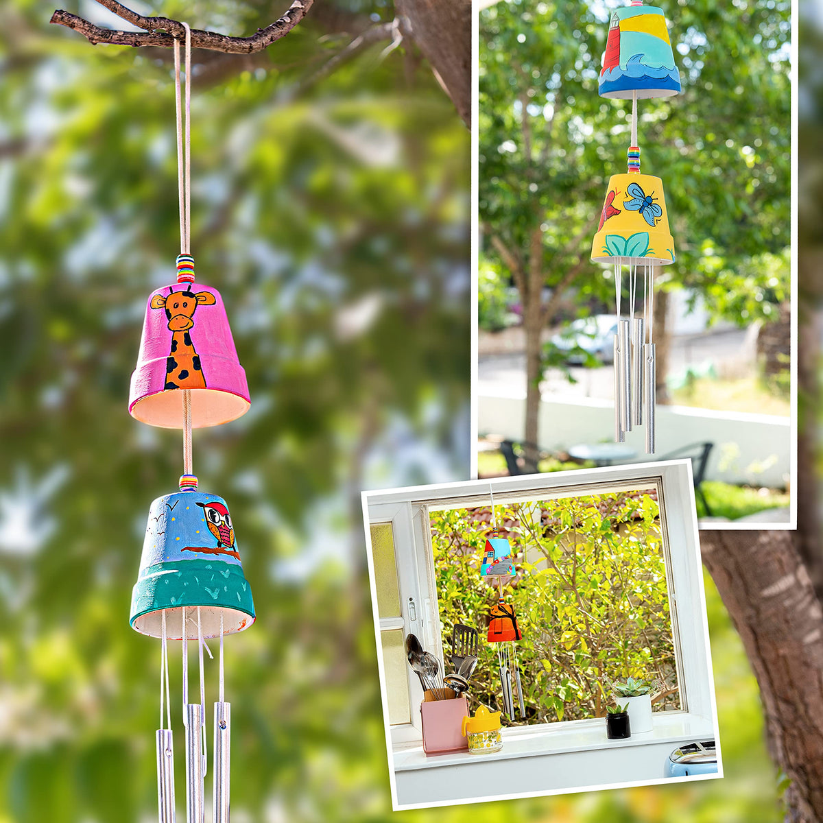 ROMI'S WAY stencil sheets simplify designs for younger painters