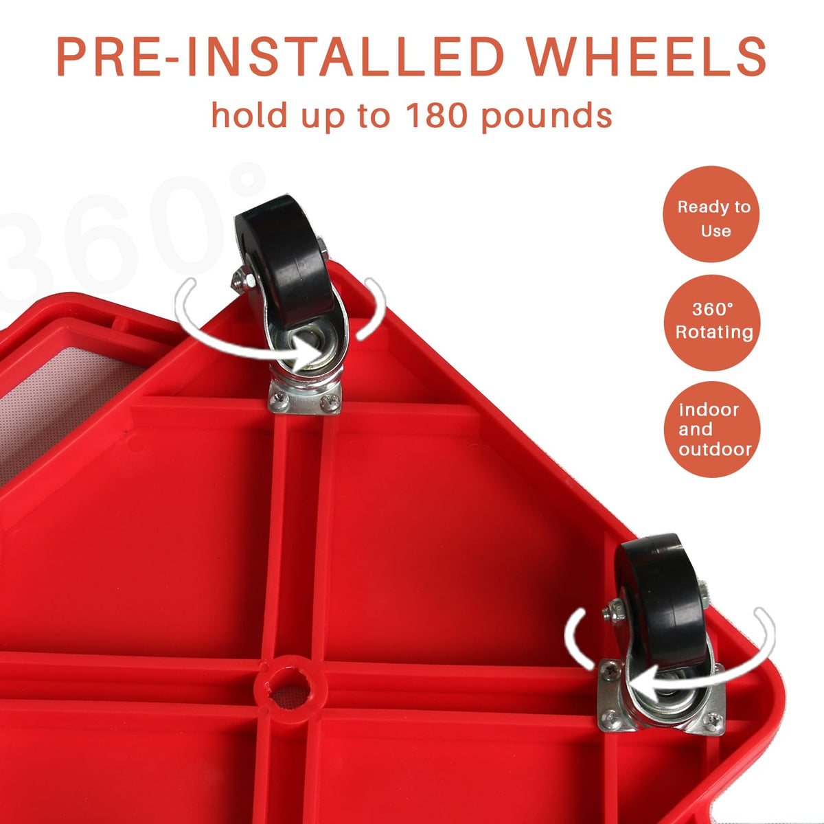 Romrex scooter board ropes and hoops expand play options and motion.