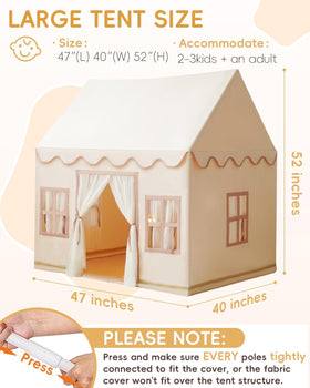 RONGFA versatile tent for indoor and outdoor play