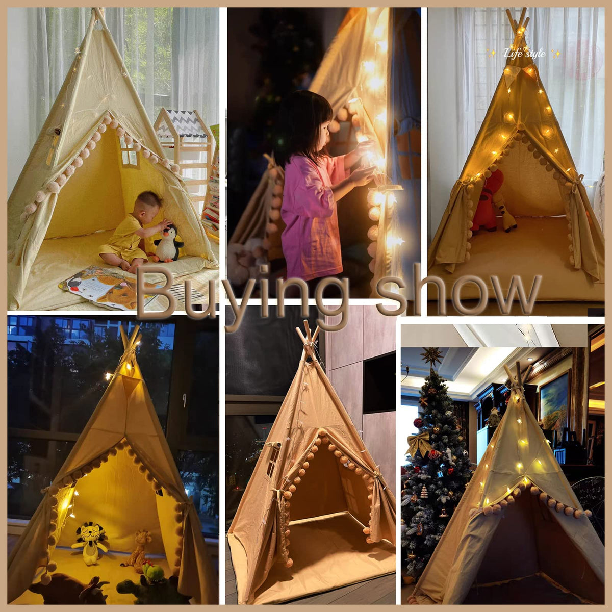 RONGFA teepee carry bag for easy setup and storage.