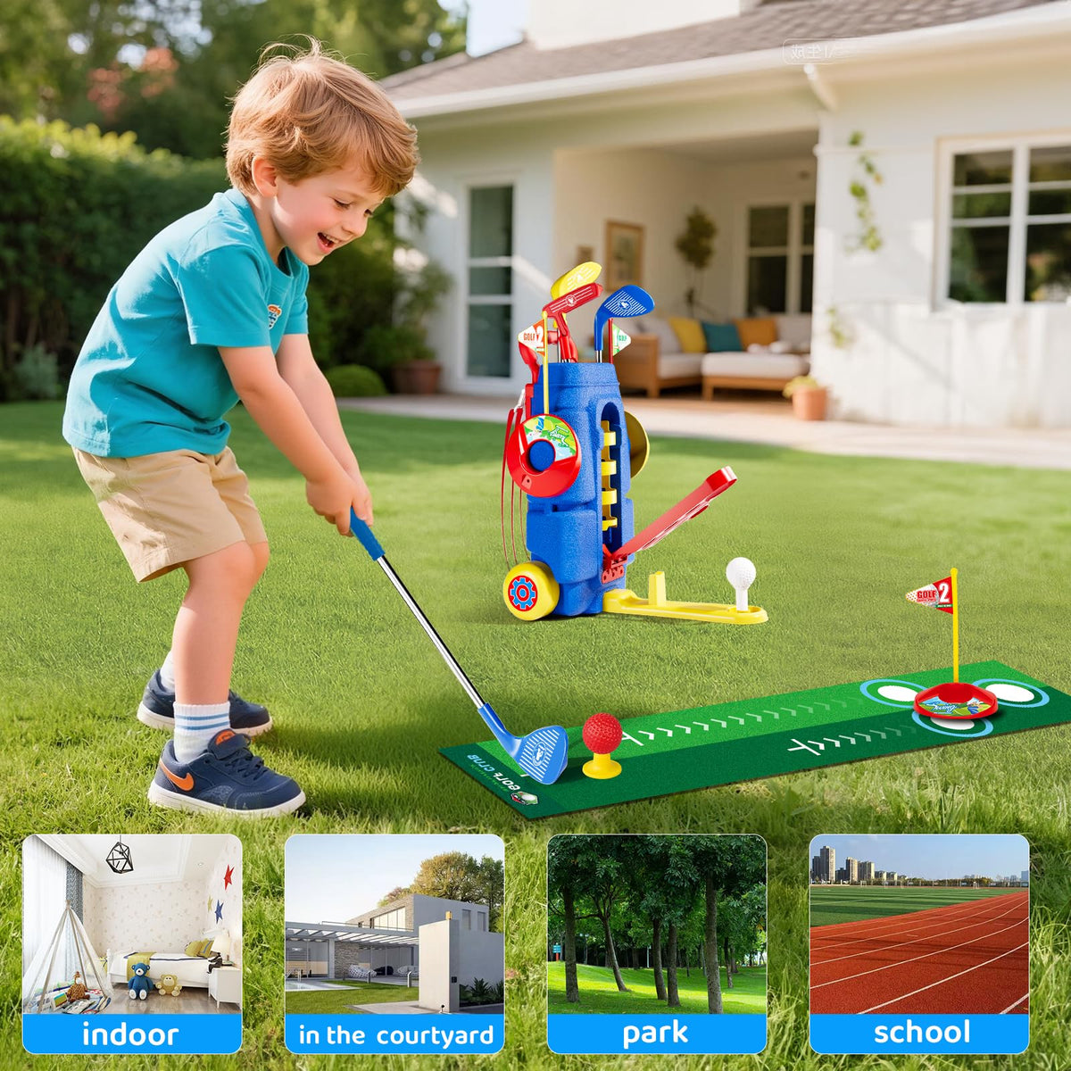 Rongmeiz indoor-outdoor use supports learning anywhere