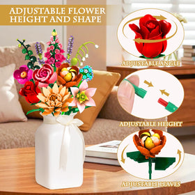 Rongmeiz safe durable ABS plastic ensures kid-friendly crafting and lasting decor