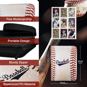 RONMONG binder opened to reveal pages for easy card access