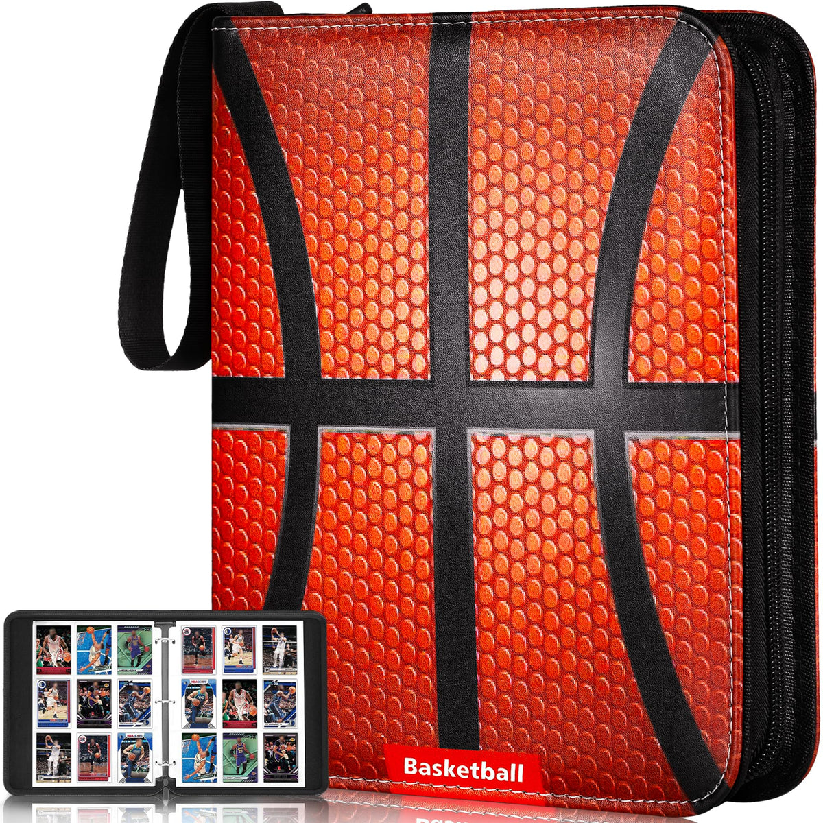 RONMONG basketball card binder cover design enhances display and pride for collectors.
