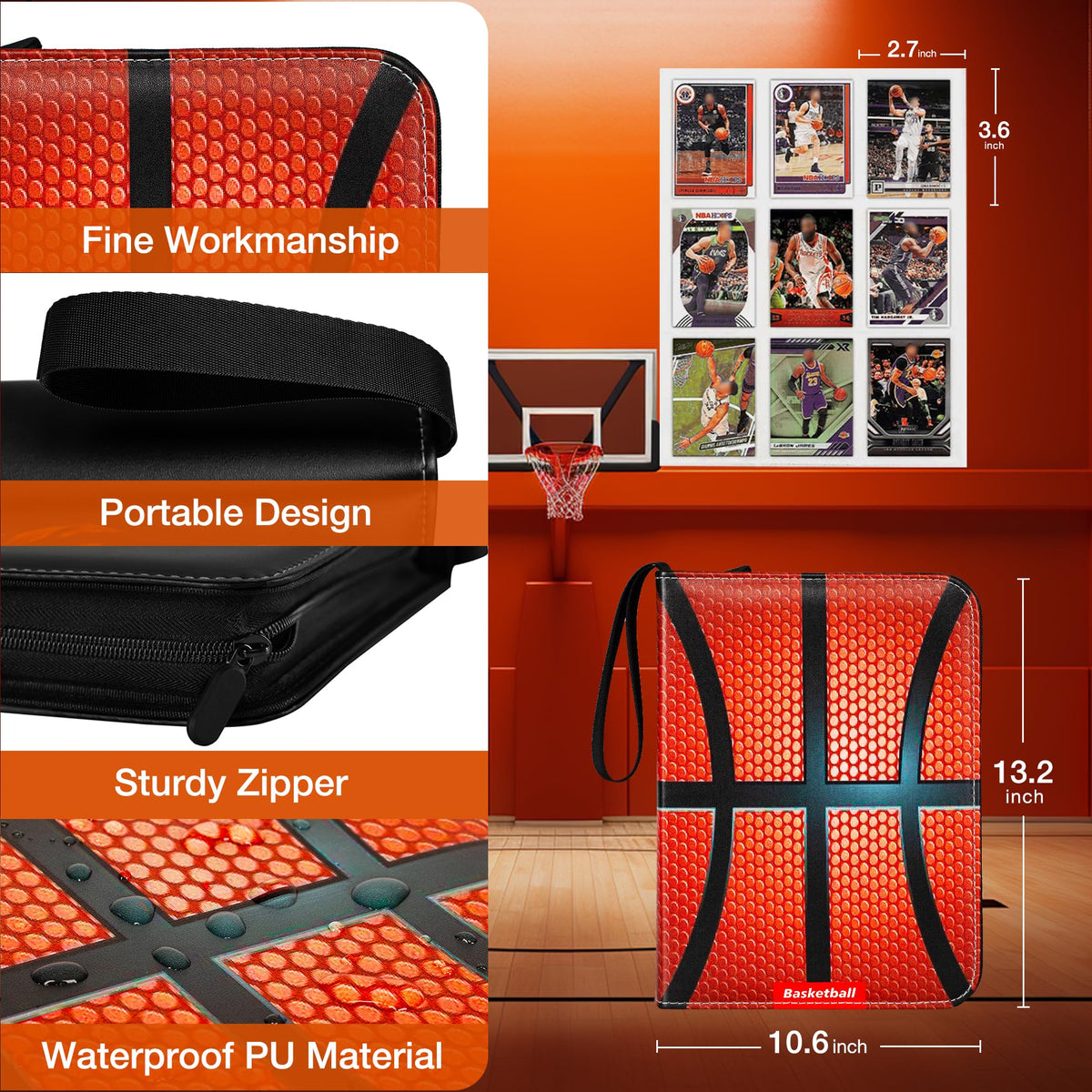 RONMONG wrist strap enables portable use for events or trading sessions.