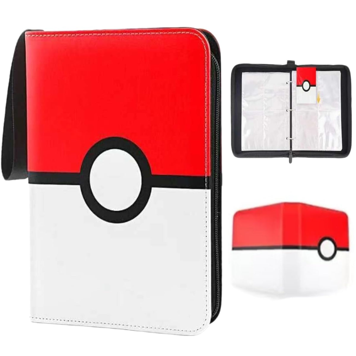 RONSOOBA 4-pocket binder front cover with premium PU leather protection