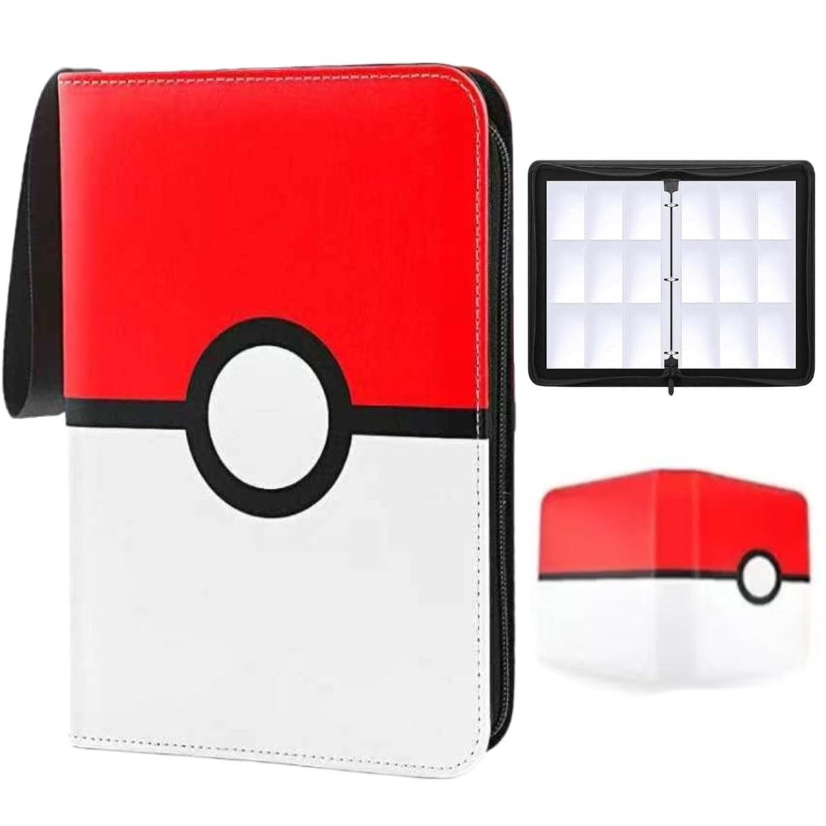 RONSOOBA 9 pocket binder cover in PU leather for durable protection
