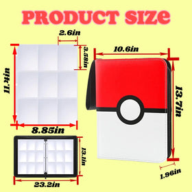 RONSOOBA binder pages open showing four pockets per side