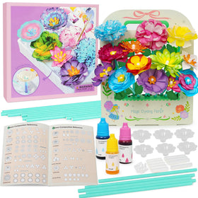 ROOCHKD paper flower petals for creative science and art projects.