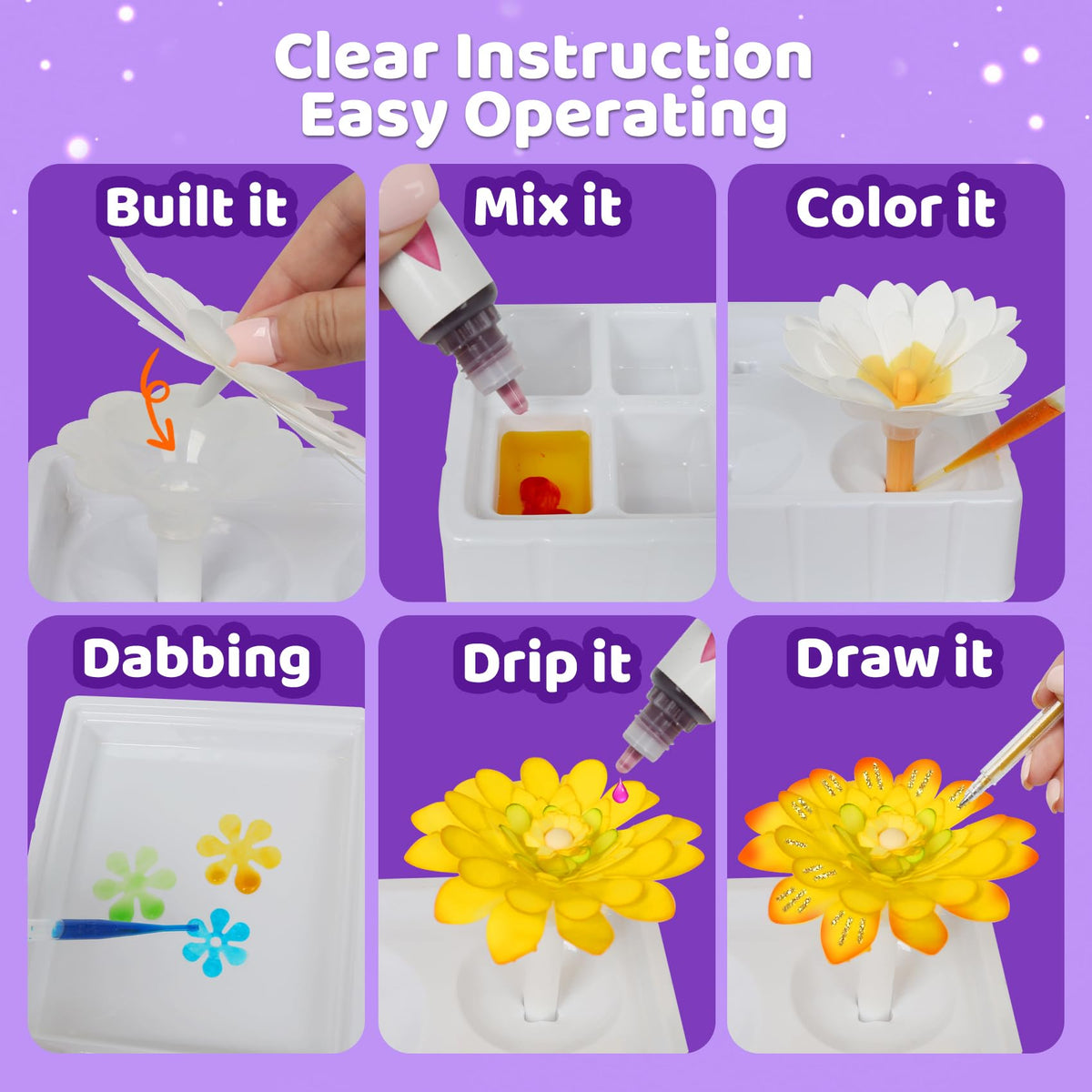 ROOCHKD paper flower stems for sturdy DIY arrangements.