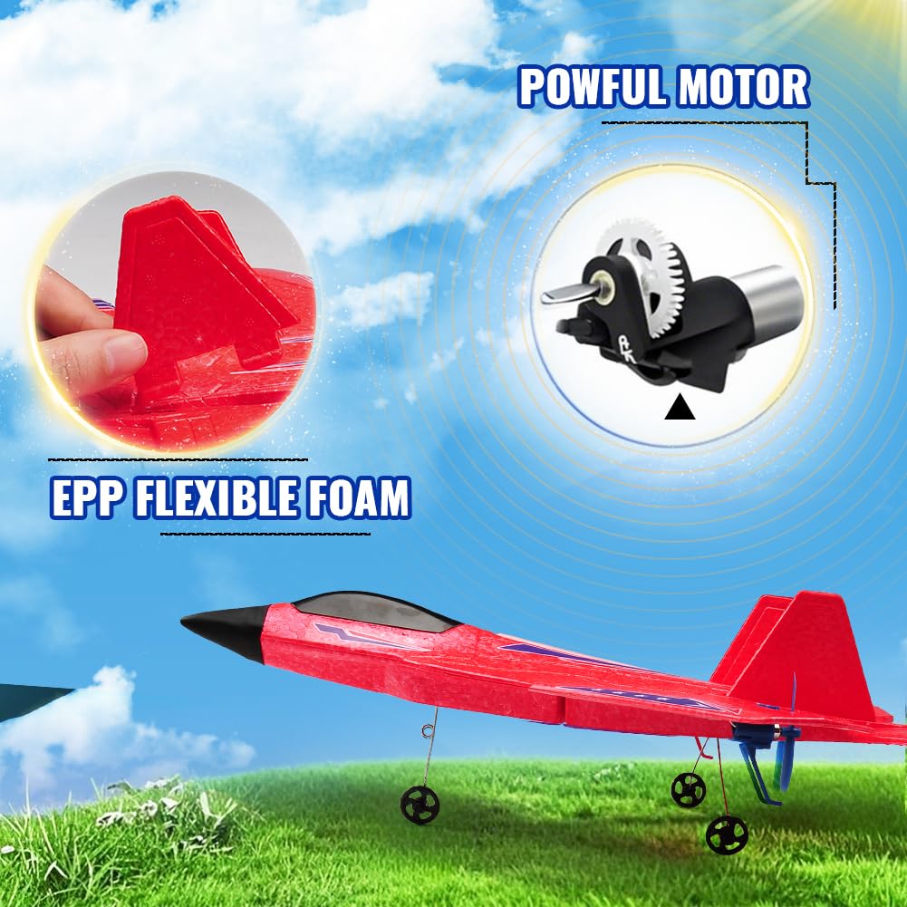 RoofWorld 250mAh battery pack extends playtime.