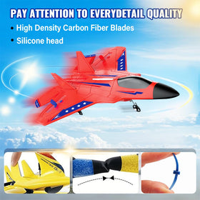 RoofWorld landing gear RC plane suited for outdoor practice.