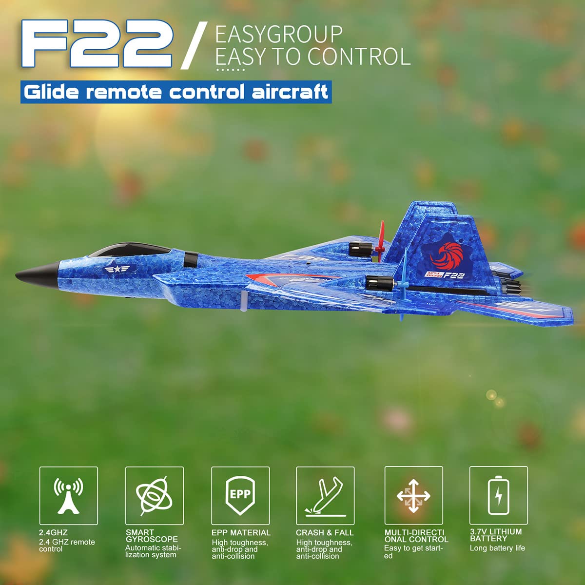 RoofWorld ready-to-fly setup showing easy takeoff for kids and new pilots