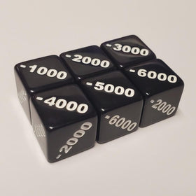 Rook Robot counter dice, 3000 positive face for quick state reads
