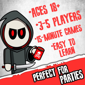 Rookie Mage Games Don't Get Stabbed artwork adds retro horror vibes to your table
