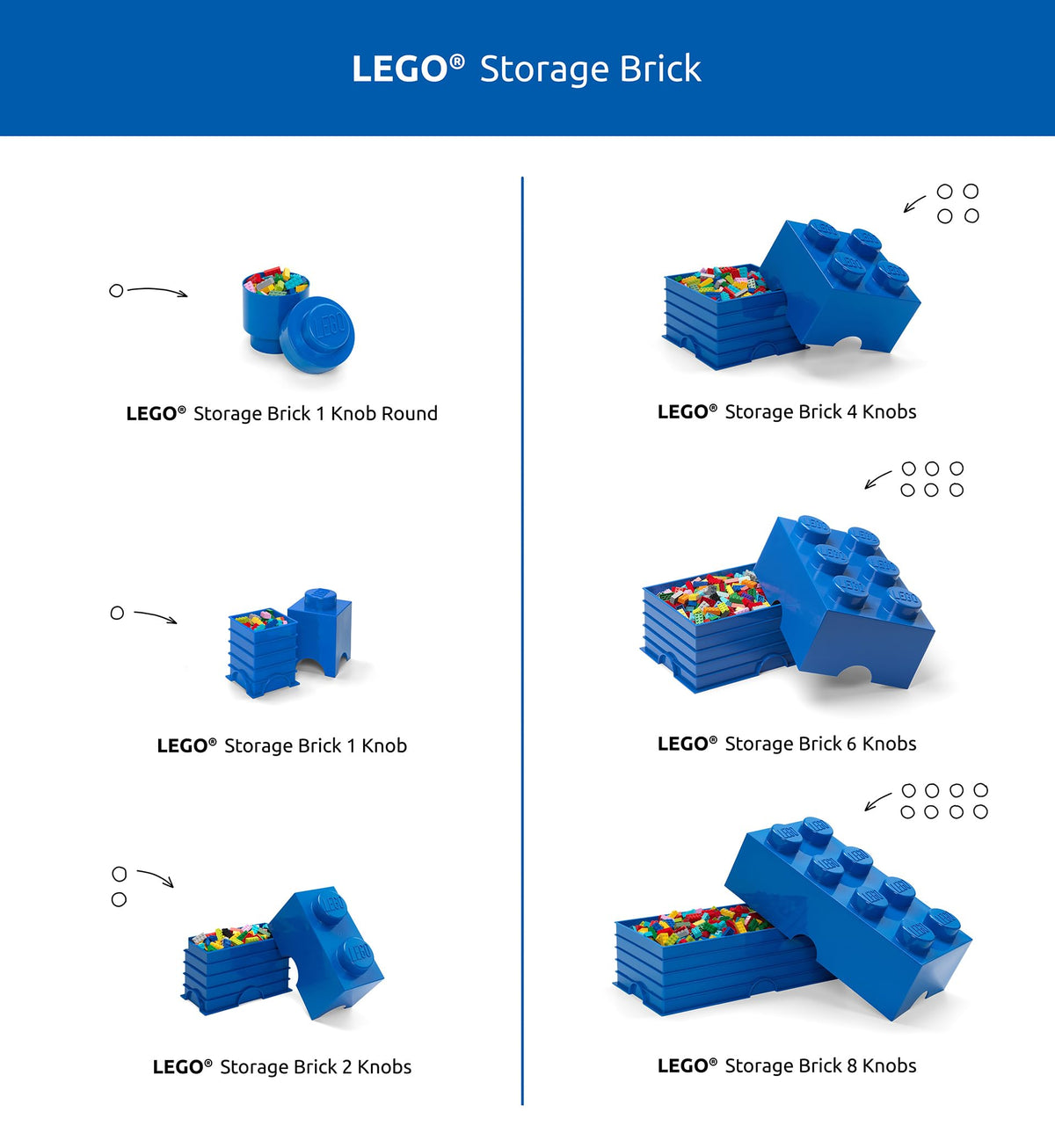 Colorful Room Copenhagen brick box in a play area highlights vibrant storage options.