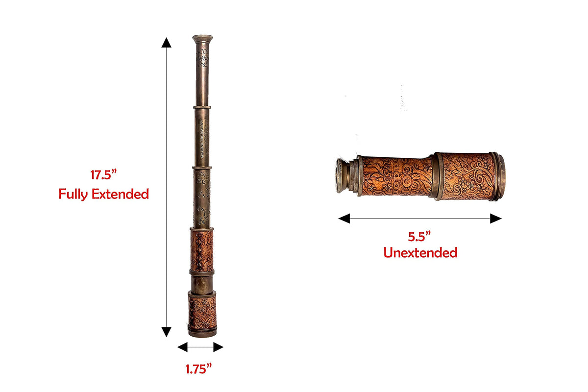 ROORKEE gift-ready vintage spyglass suits travelers and collectors.