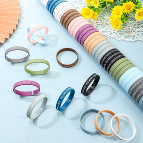 Bright color variety matches outfits during school events and celebrations.