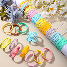 Roowest classroom prizes wristbands made of durable silicone for daily use