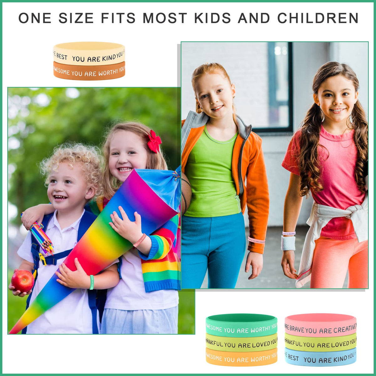 Roowest end-of-year gift wristbands shareable among students