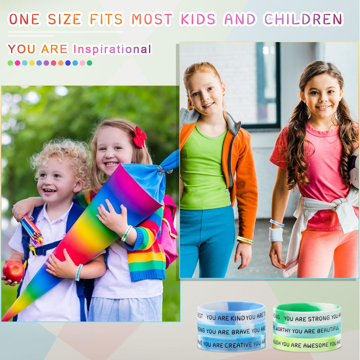 Roowest wristbands provide a lightweight accessory for celebrations and rewards.
