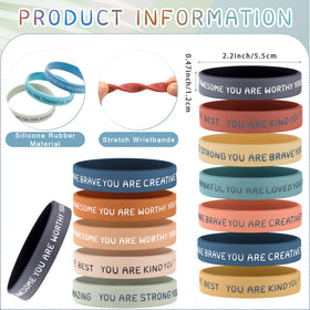 Roowest wristbands in 12 styles and colors, versatile for classroom rewards and events.