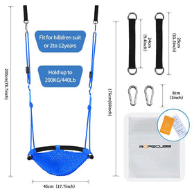 ROPECUBE portable design makes it easy to move between indoors and outdoors