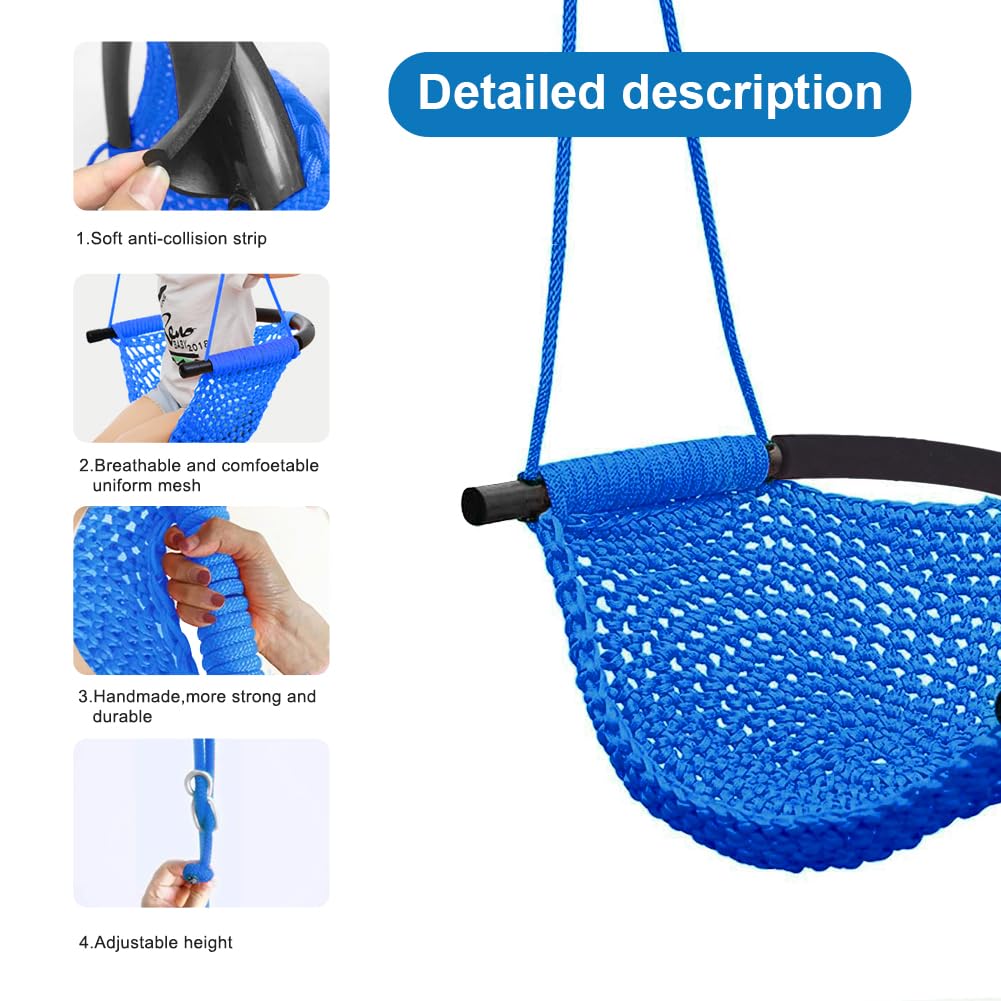 ROPECUBE ergonomic U-shaped cradle supports posture while encouraging gentle swaying