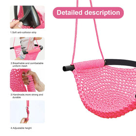 ROPECUBE hand-knitting texture provides breathable comfort during play