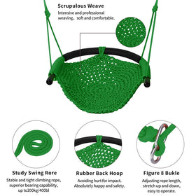 ROPECUBE portable design makes it easy to move between rooms or parks.