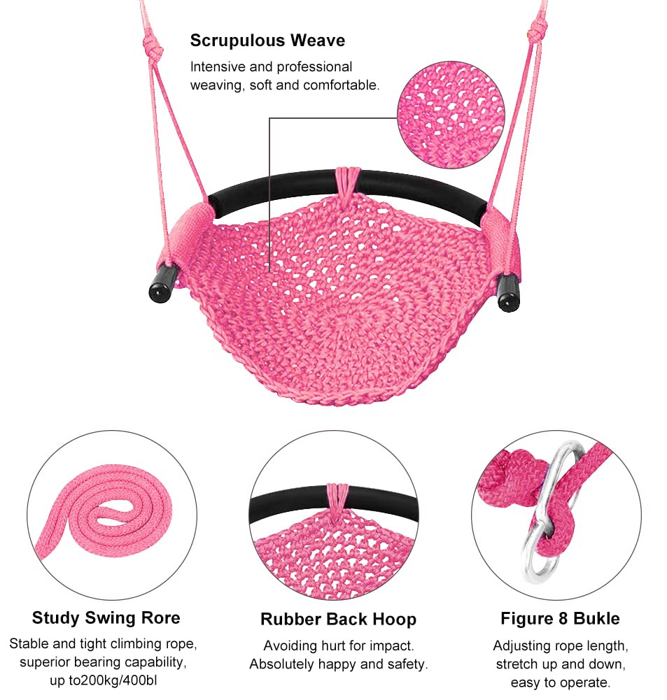 ROPECUBE includes snap hooks and straps for easy setup