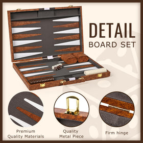 Ropoda premium leather trim enhances durability and elegant look.
