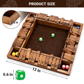 ropoda shut the box traditional pub style evokes nostalgic play