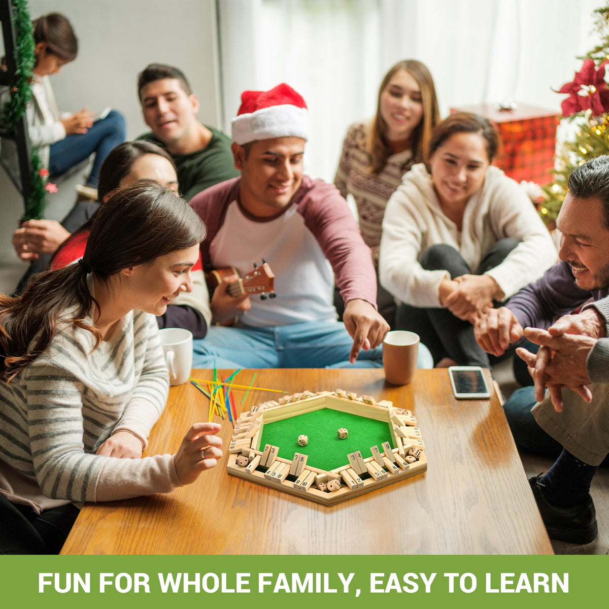 ropoda Shut The Box wooden box and lid craftsmanship, durable and scratch-resistant.