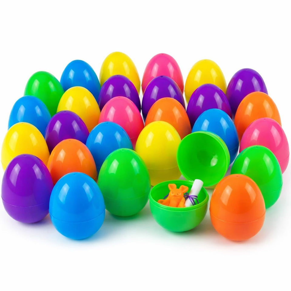ROSAUI extra-large fillable Easter egg, easy to fill and easy to find during hunts
