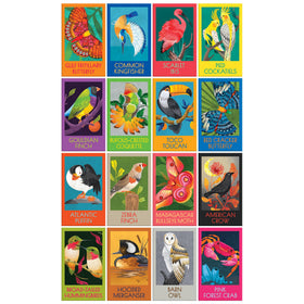 RoseArt 16-puzzle set with 100 pieces—challenging and display-ready for framing.