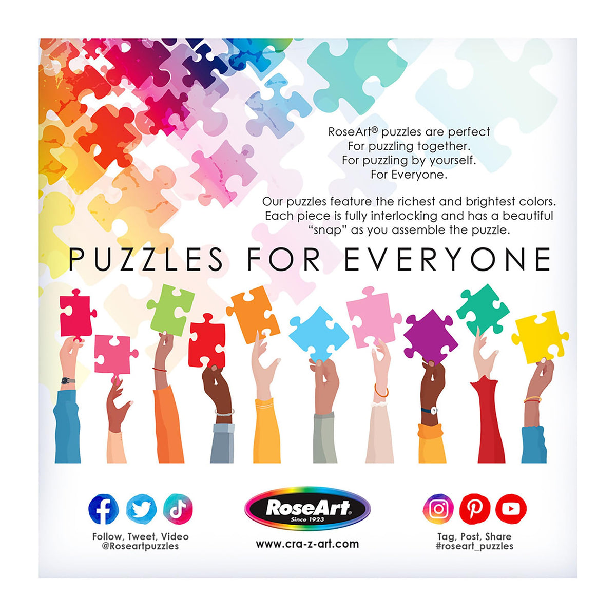 RoseArt Kodak Premium 4-in-1 sturdy packaging with clear organization for puzzles.