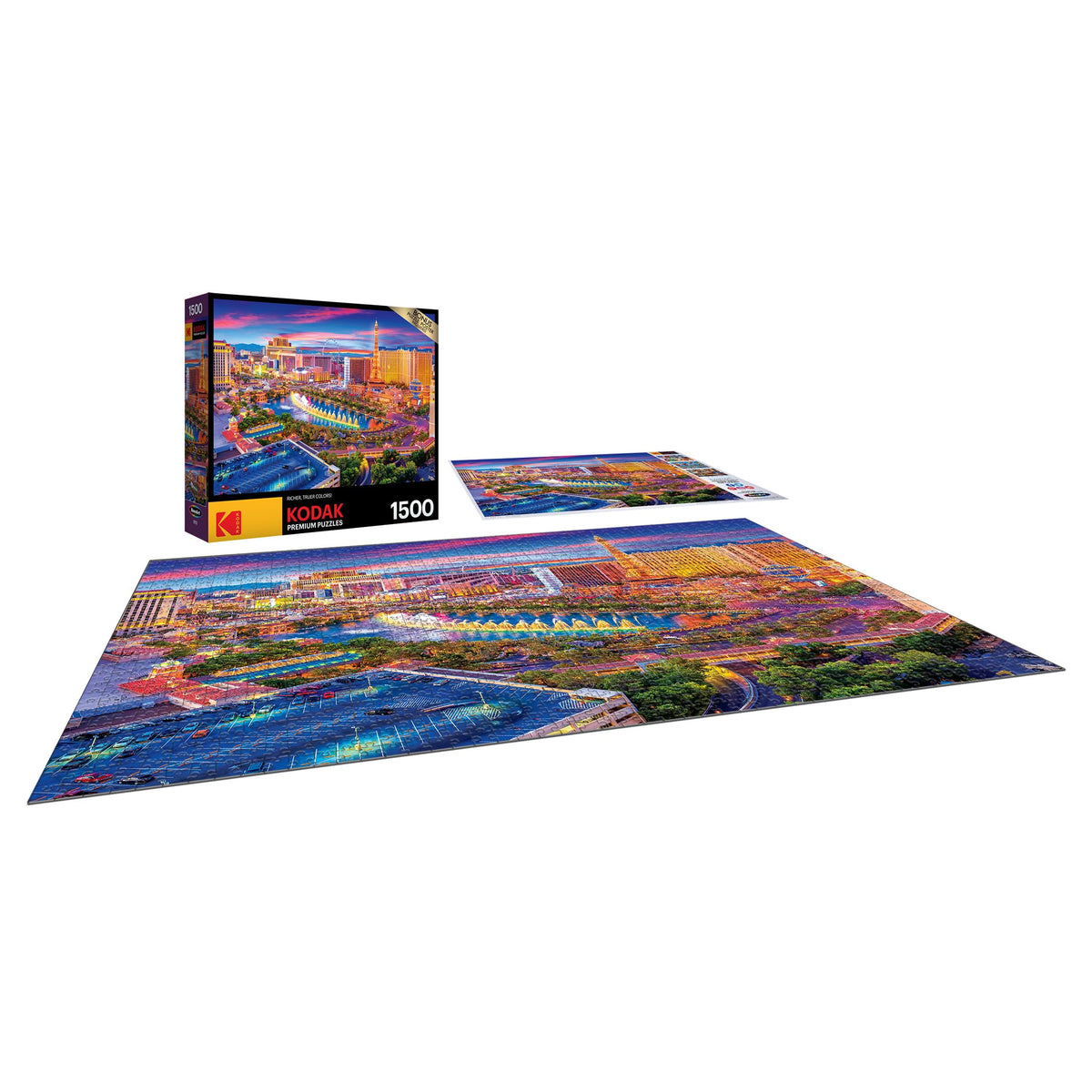 RoseArt Kodak Premium Las Vegas Strip desert sky detail sparks visual delight