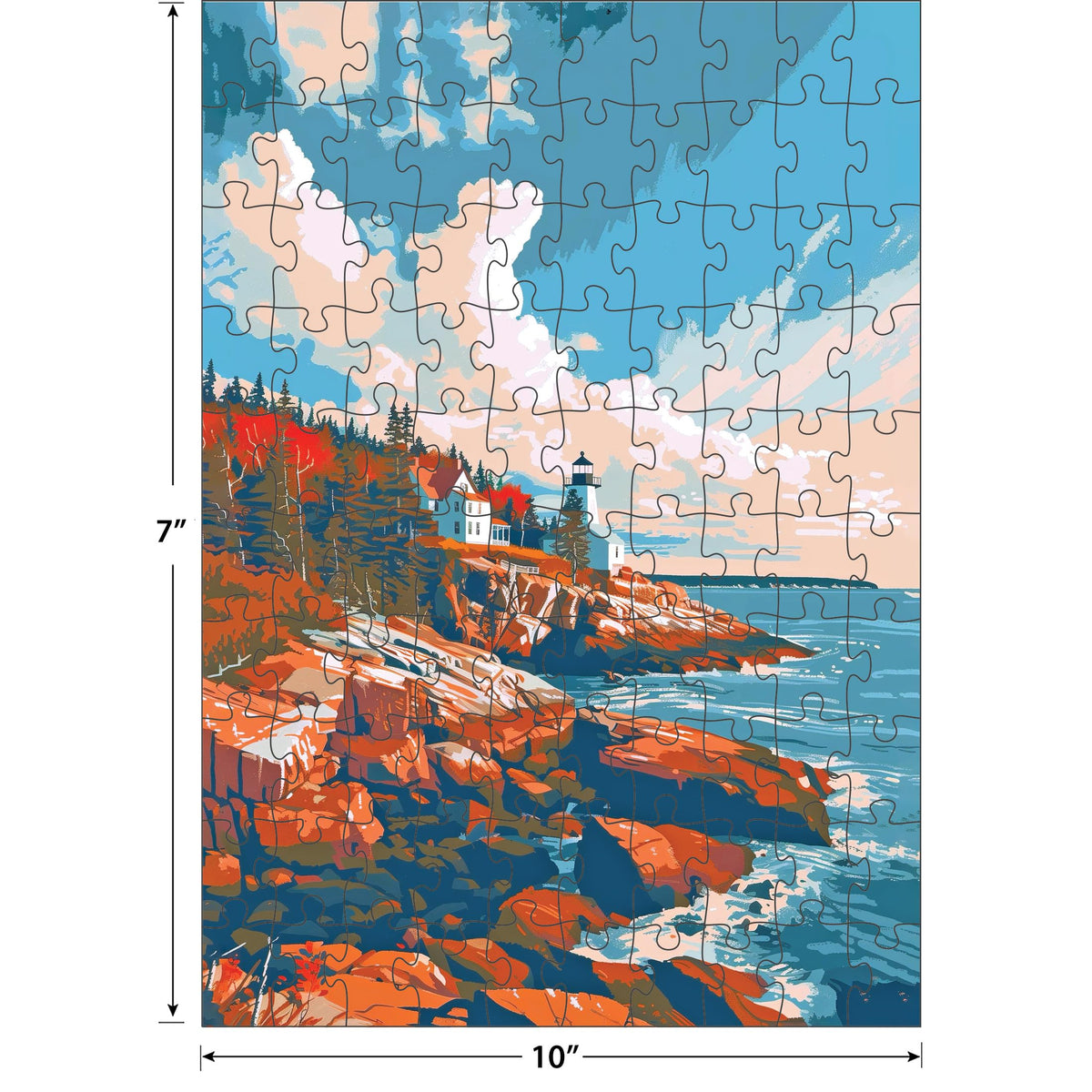 RoseArt box set in use—family puzzle night with nature-inspired scenes.