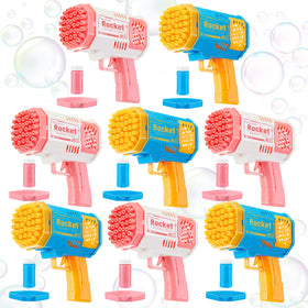 Rotatingpals blue bubble gun handheld for easy outdoor play